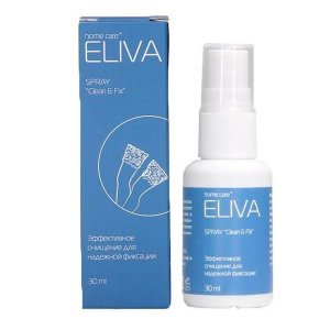Спрей для очистки силиконовых элементов Eliva, 30 мл