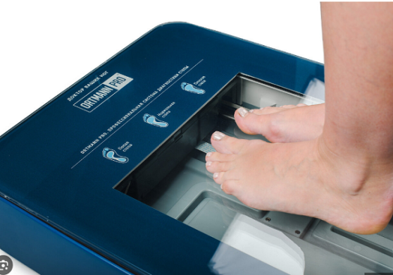 Сканирование стопы для изготовления стелек